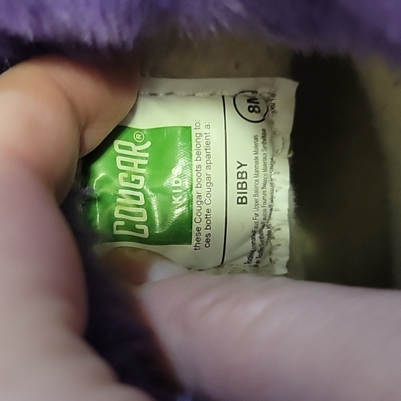 COUGAR Kids Winter Boots Toddler 8M - Picture 4 of 5